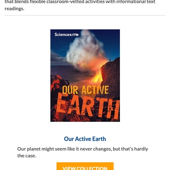 Screenshot of portion of the ScienceFLEX modules page as it looked on the pre-2023 version of Delta Education's website -- on a phone